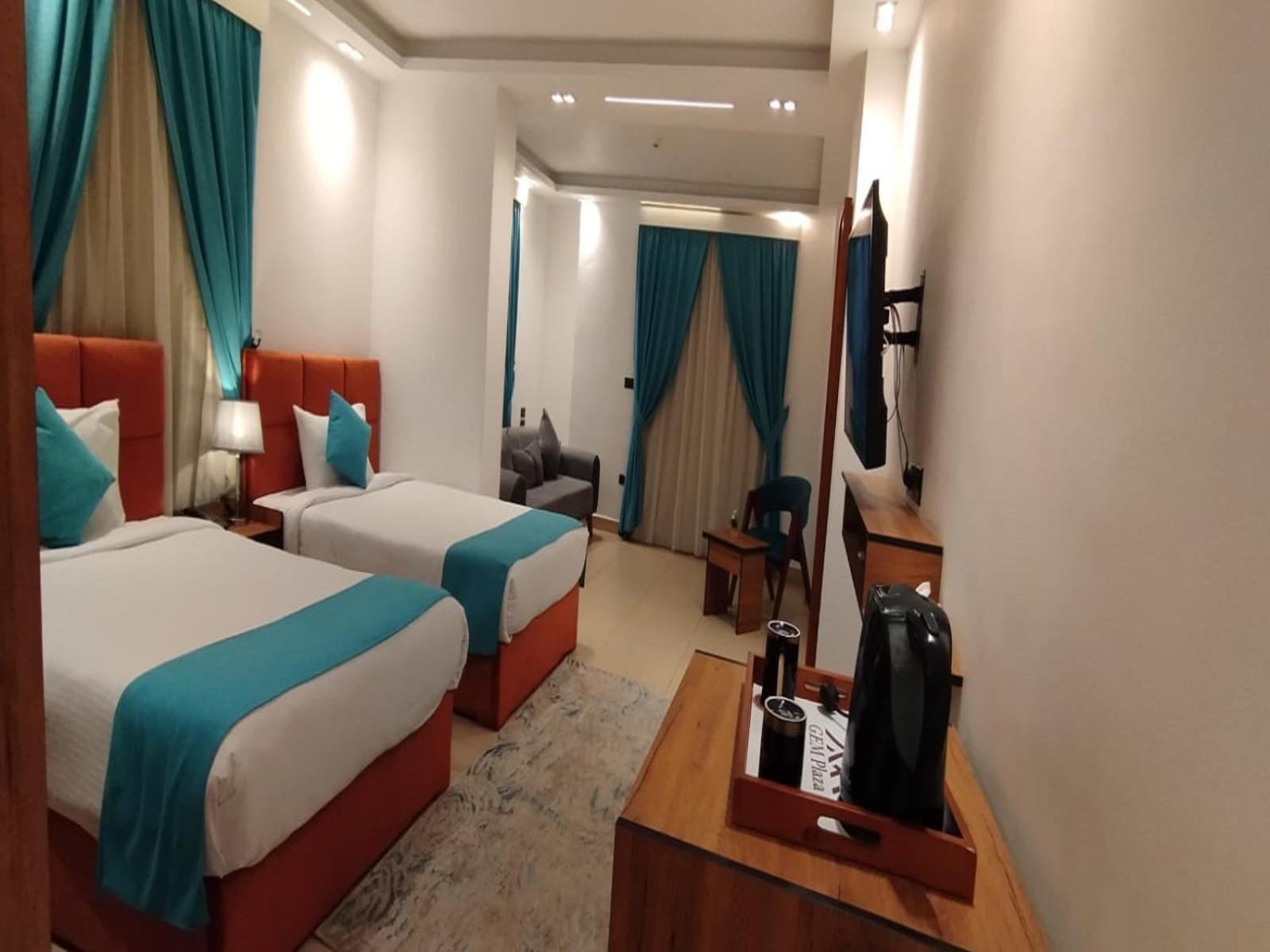 Pyramids Gem Plaza Hotel Kafret el-Gabal Exterior foto